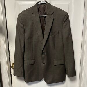 Ralph Lauren Brown Blazer 100% wool size 42R NWOT